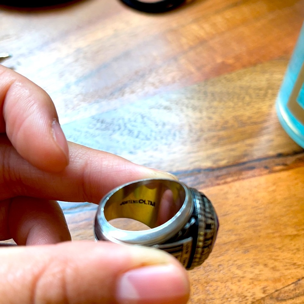 Blue Sapphire ring - Picture 5 of 5